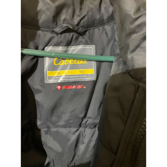 Cabela's Jackets & Coats Cabelas Mens Black 2 In Winter Coat Jacket